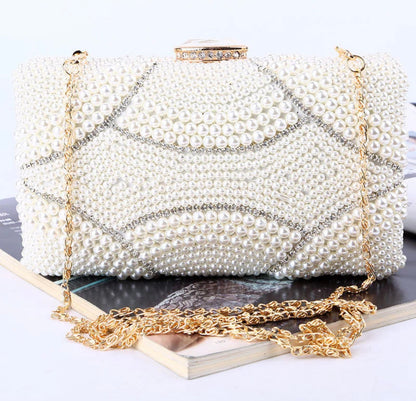VERANO HILL - Violeta Pearl Clutch Bag - For Hire