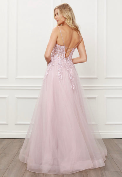 WENDY-ANN - Formal Dress in Blush